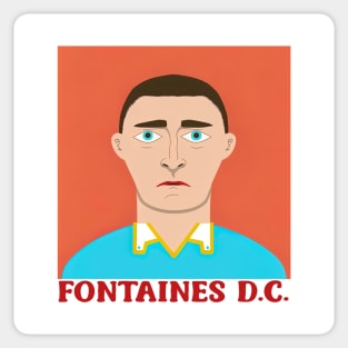 Fontaines DC • • Retro Fan Design Sticker